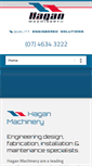 Mobile Screenshot of haganmachinery.com.au