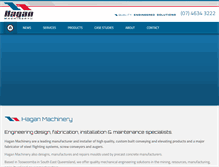 Tablet Screenshot of haganmachinery.com.au